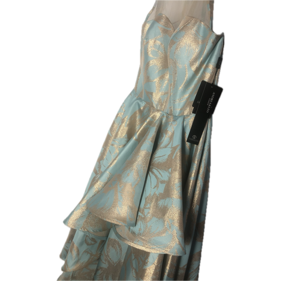 Andrea&Leo - Light Blue/Gold (Size 10) image 3