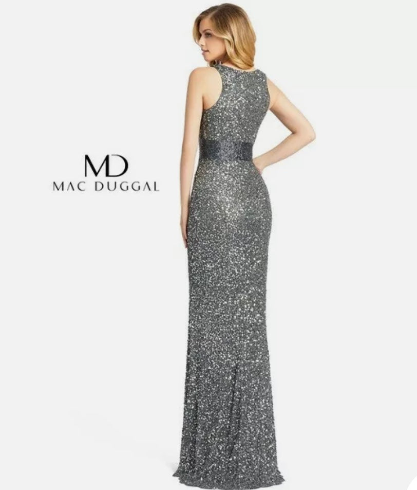 Mac Duggal - Silver (Size 2) image 1