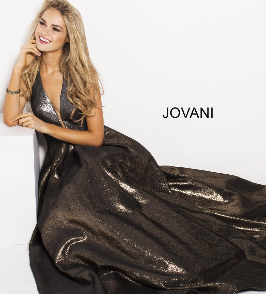 Jovani - Gold/Silver (Size 6) image 1