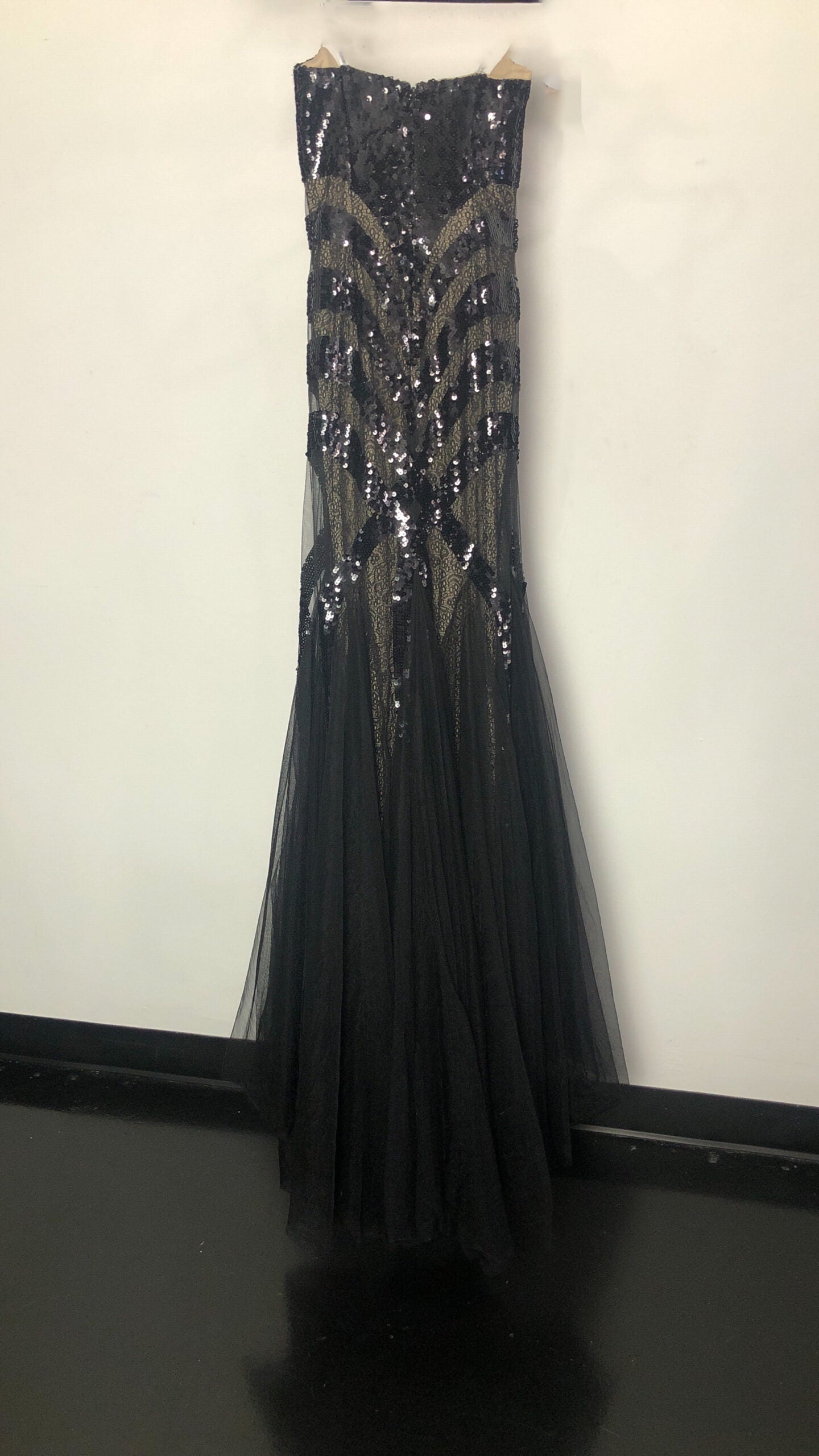 Jovani - Black and Nude (Size 8) image 2