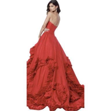Sherri Hill Dress - Red (Size 6) image 1
