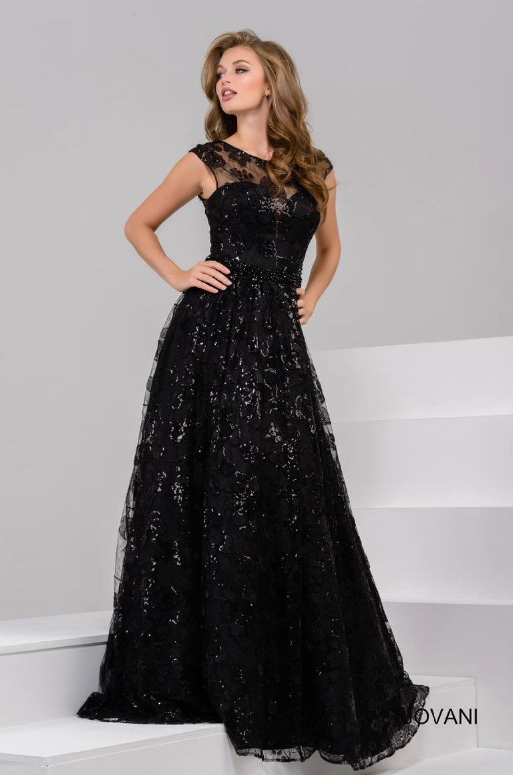 Jovani Black - (Size 10) image 1