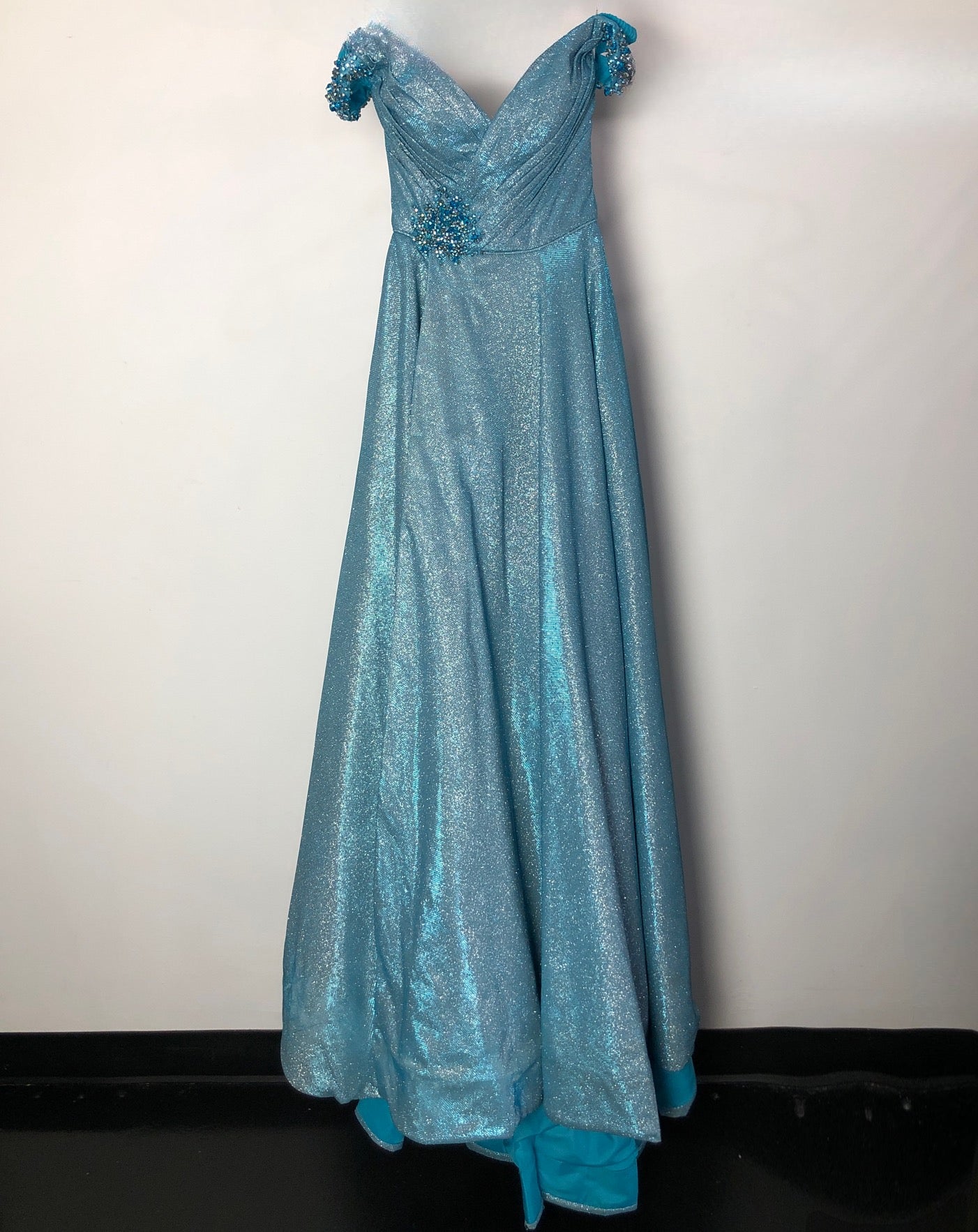Sherri Hill - Light Blue (size 0) image 3