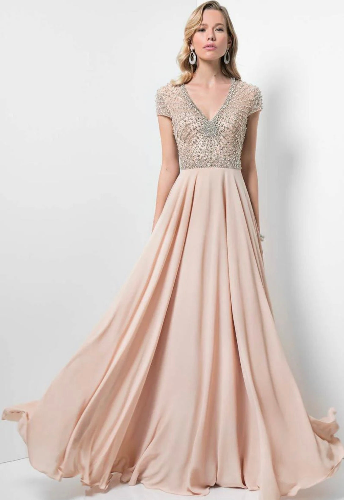 Terani Couture Tan/Beige (Size 12) image 0