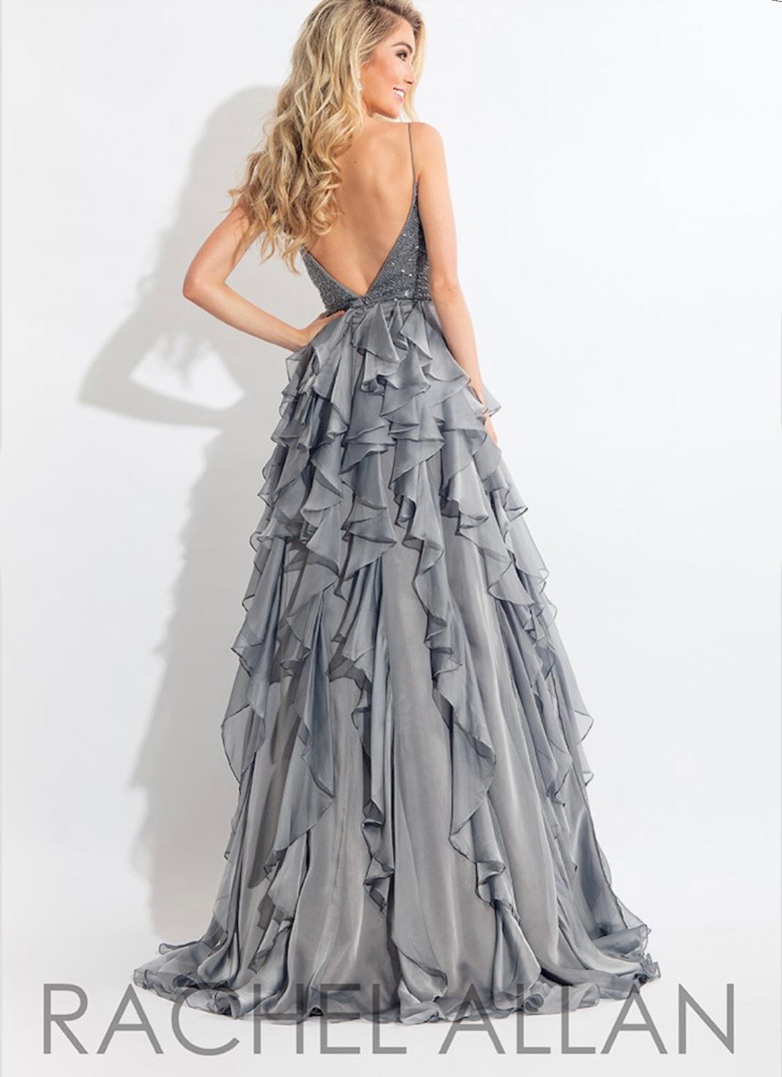 Rachel Allan - Silver (Size 8) image 1
