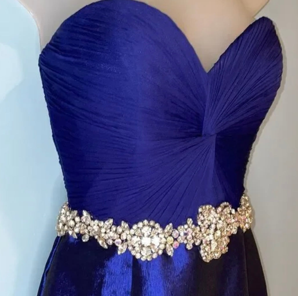 Jovani - Royal Blue (Size 4) image 2