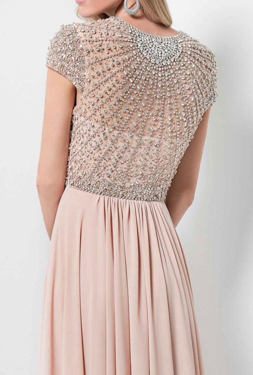 Terani Couture Tan/Beige (Size 12) image 2