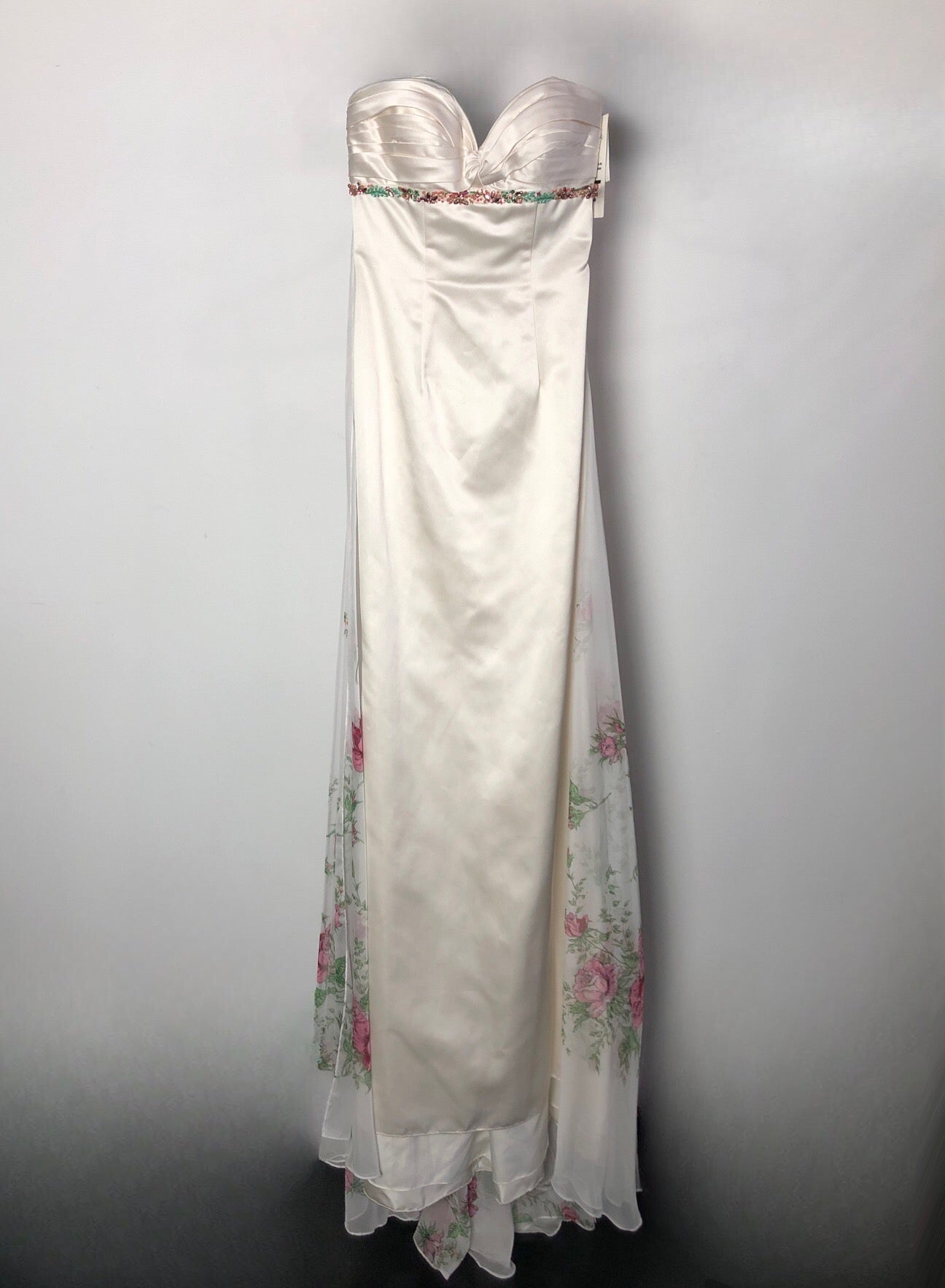 SHERRI HILL 51210 - IVORY PRINT (SIZE 0) image 2