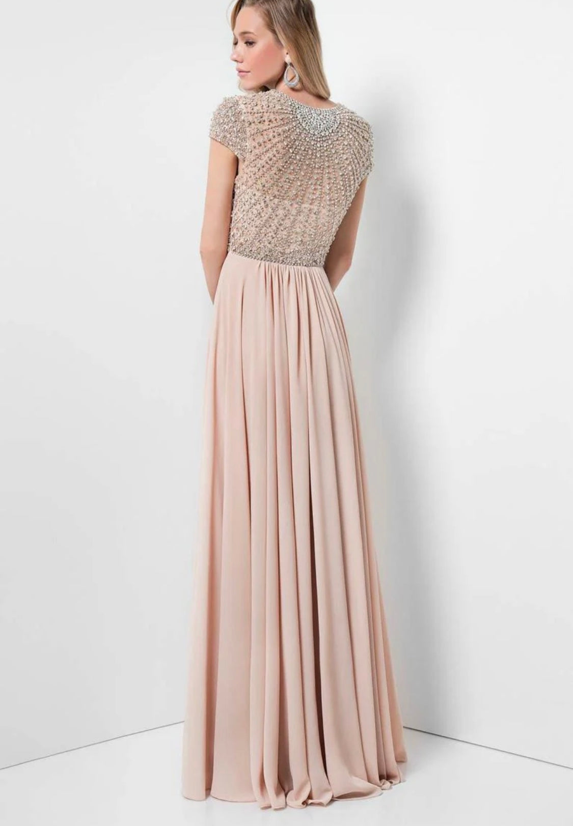 Terani Couture Tan/Beige (Size 12) image 1