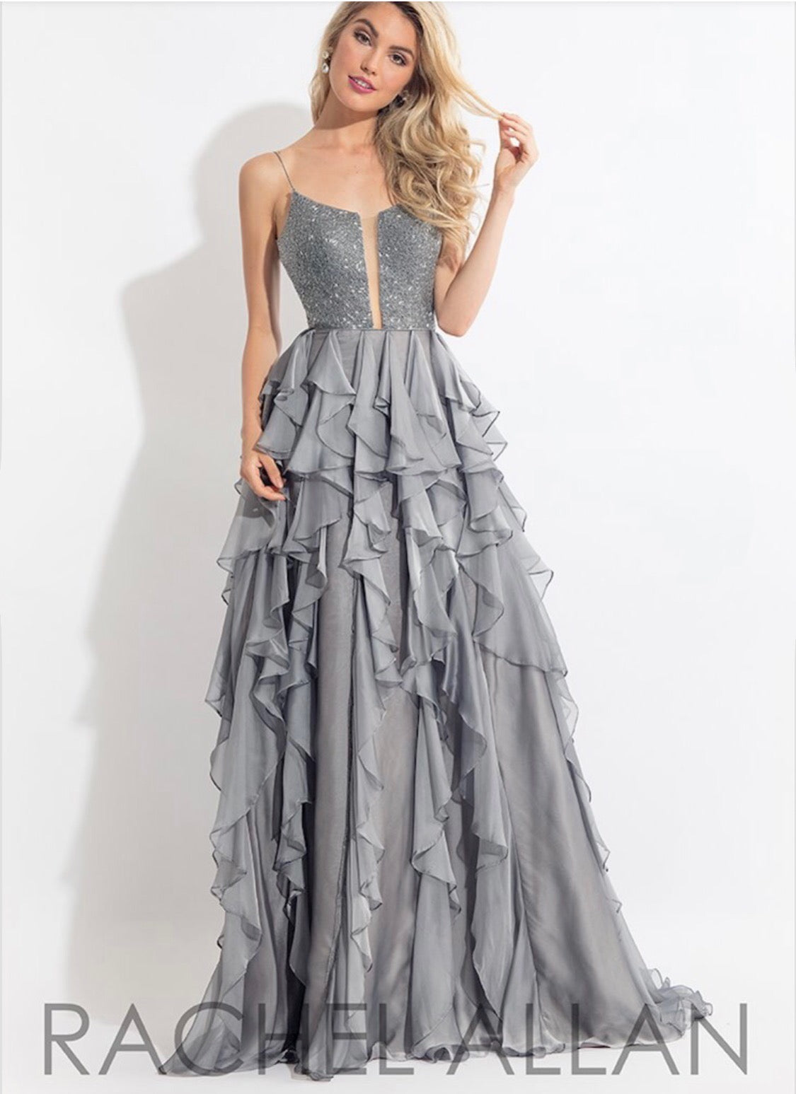 Rachel Allan - Silver (Size 8) image 0