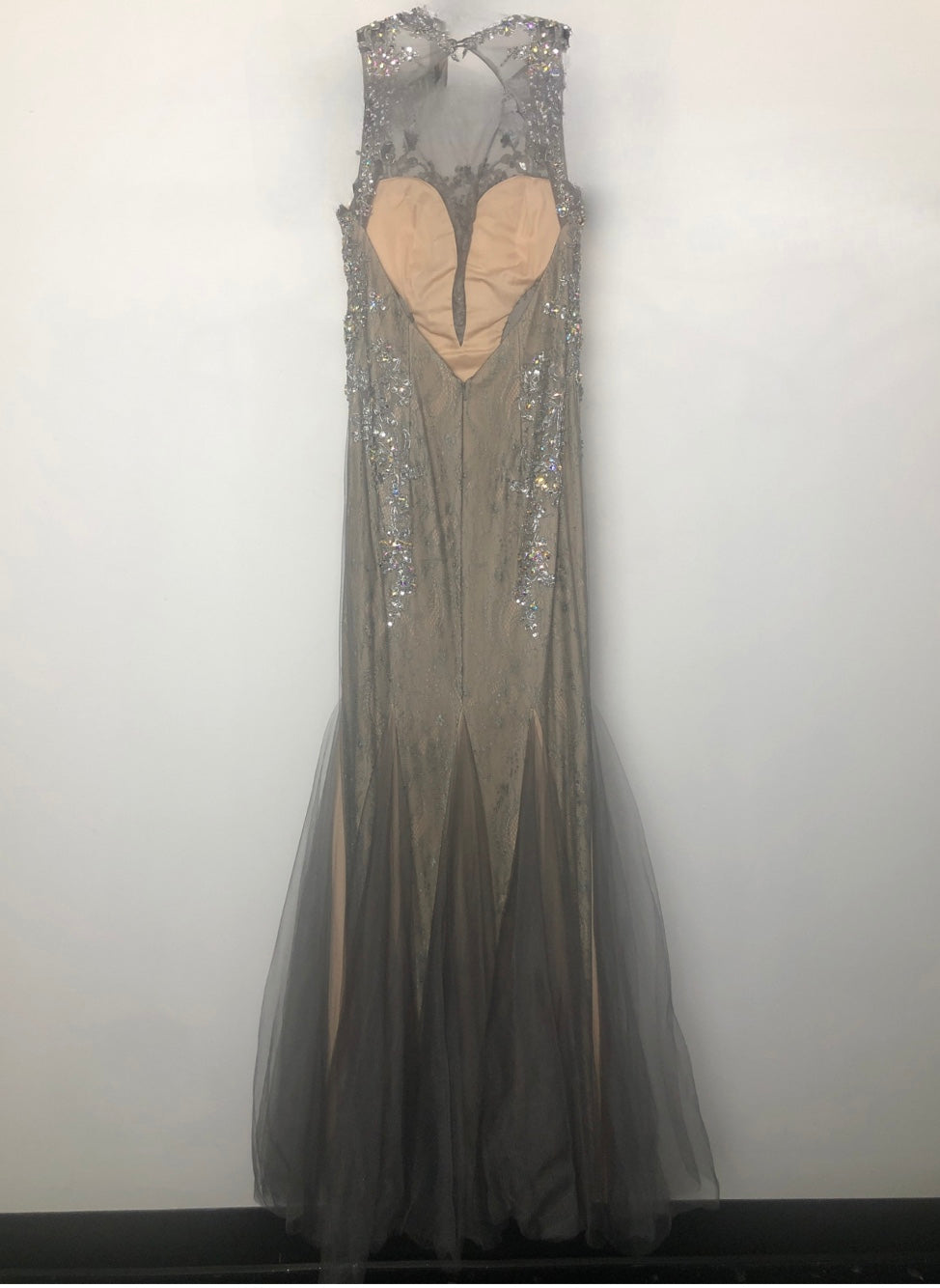 Jovani - Gray/Silver (Size 4) image 1