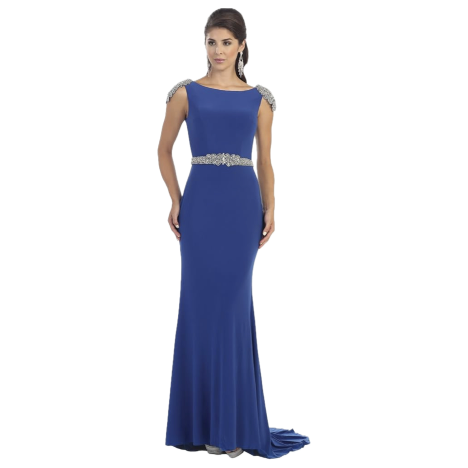 May Queen Couture - Royal Blue (Size 4) image 1
