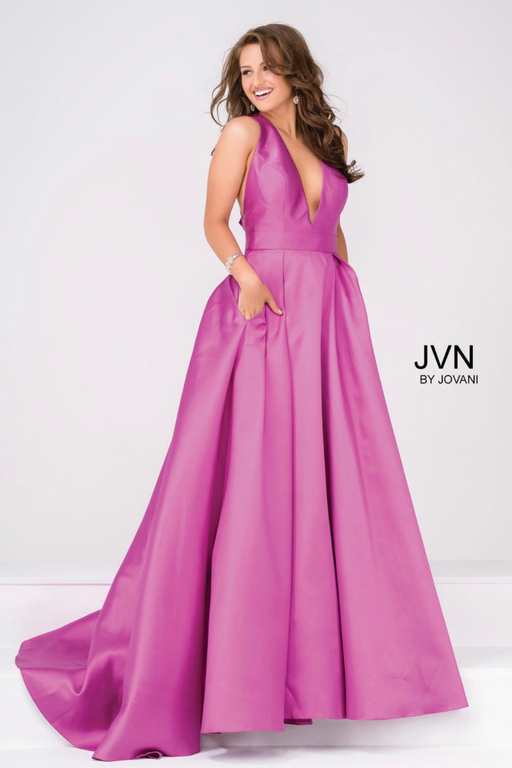 Jovani Pink/Purple (Size 12) image 1
