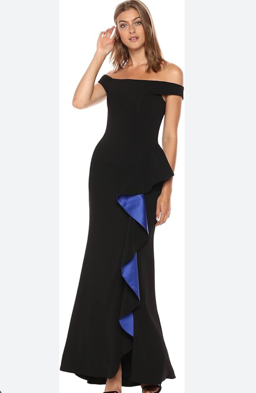 Carmen Marc Valvo Infusion - black/blue (Size 6)