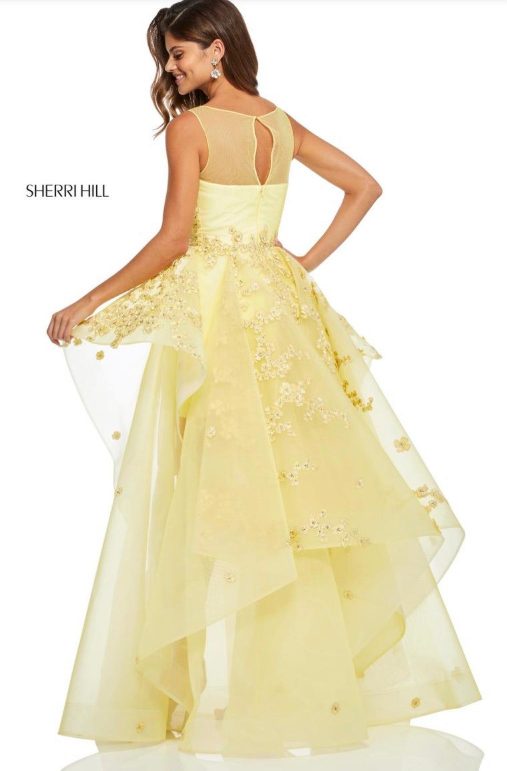 Sherri Hill - Yellow (size 4)