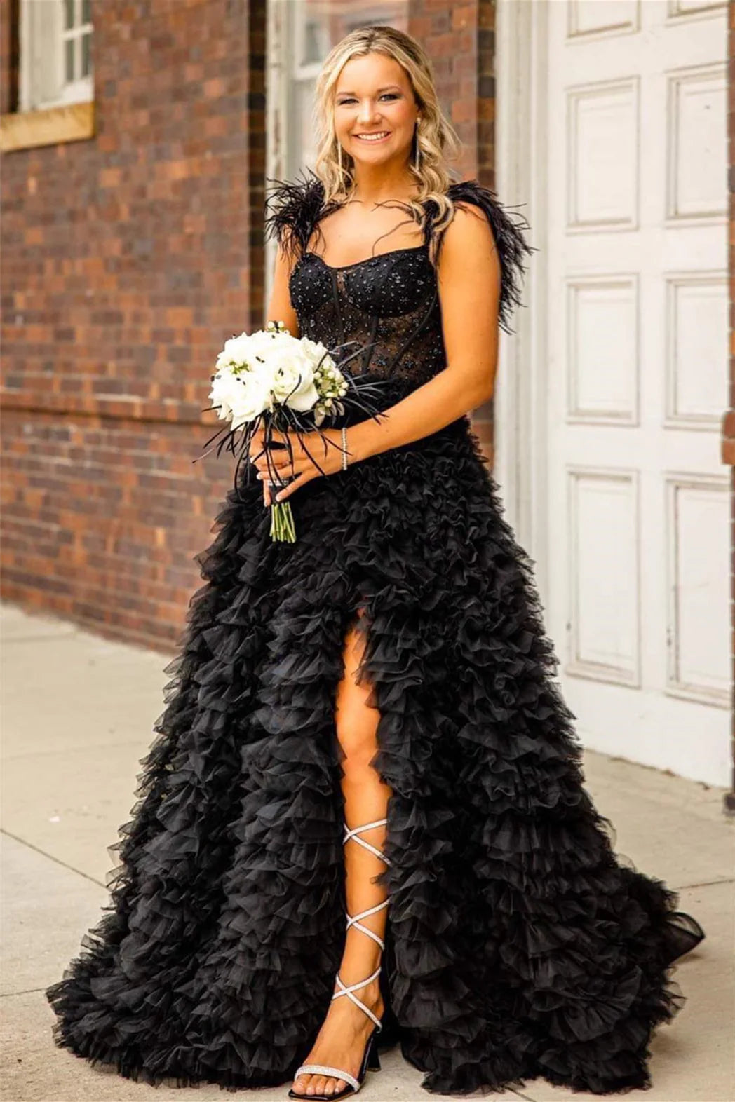 Sherri Hill - Black (Size 4) image 0