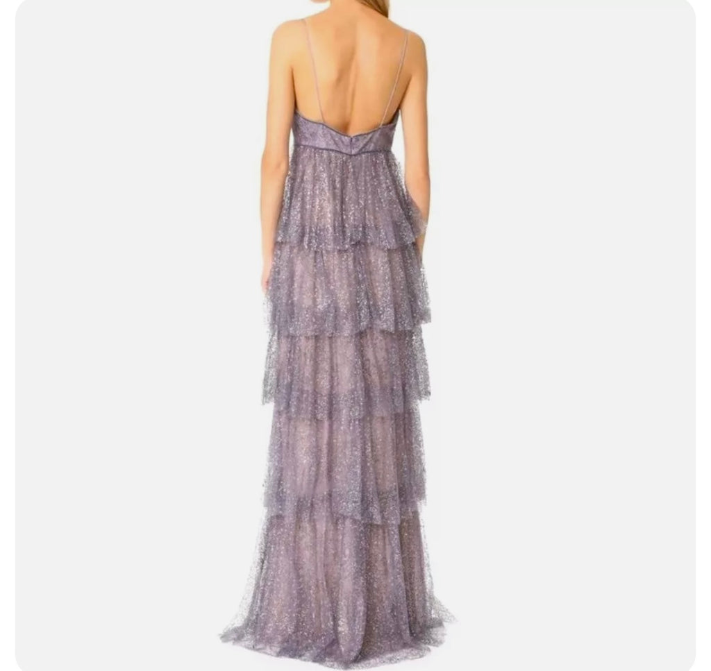 Marchesa Notte - Purple/Gray (Size 10) image 2