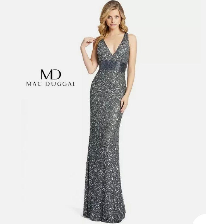 Mac Duggal - Silver (Size 2) image 0