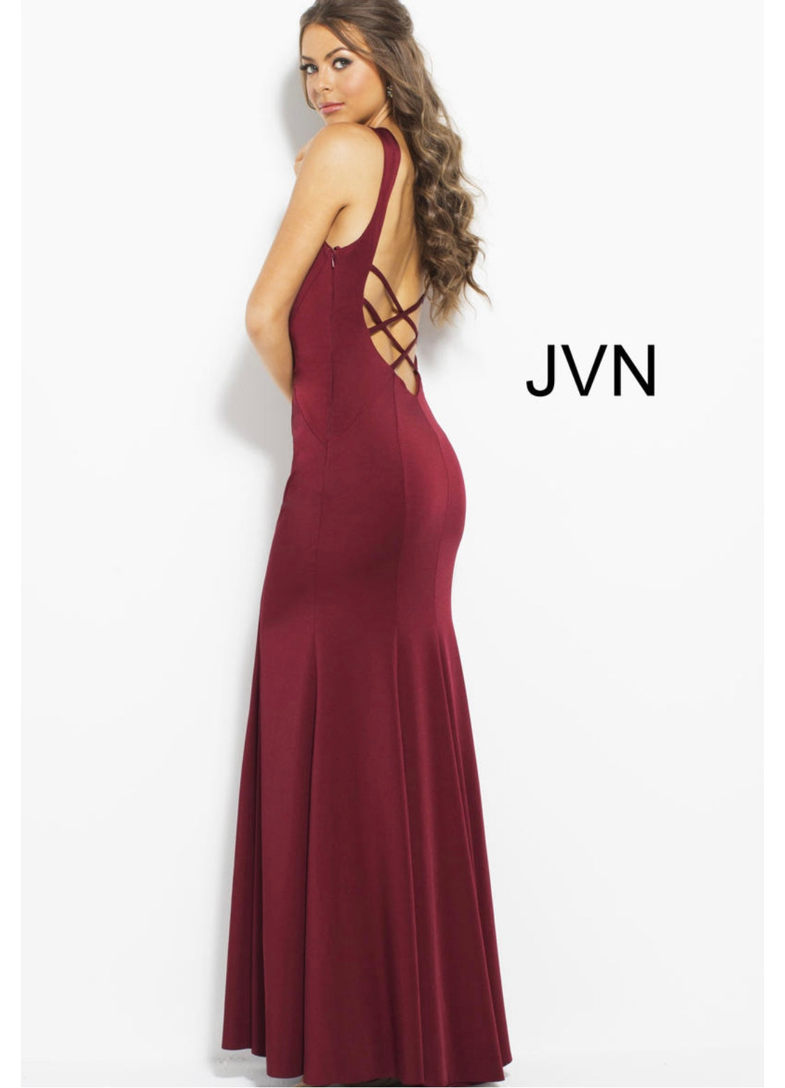 Jovani - Red Violet (Size 8) image 1