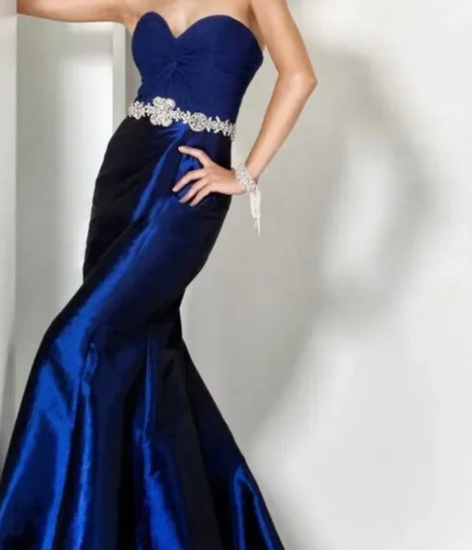 Jovani - Royal Blue (Size 4) image 0