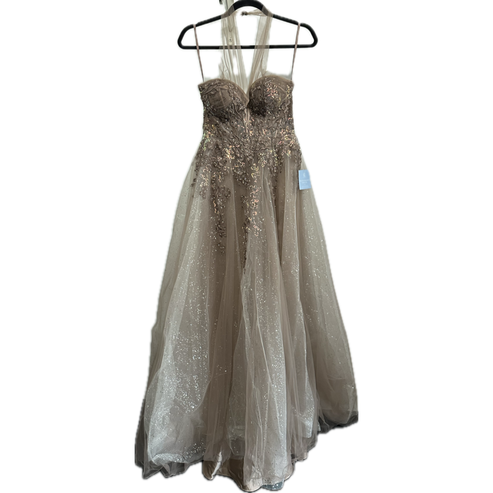 Andrea & Leo Couture - Brown/Tan (Size 6) image 7