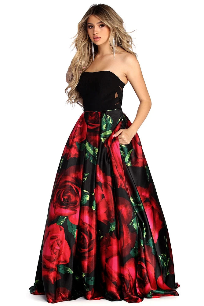 Floral Dress (Size 3)