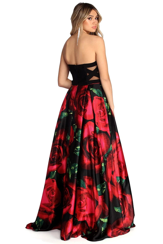 Floral Dress (Size 3)