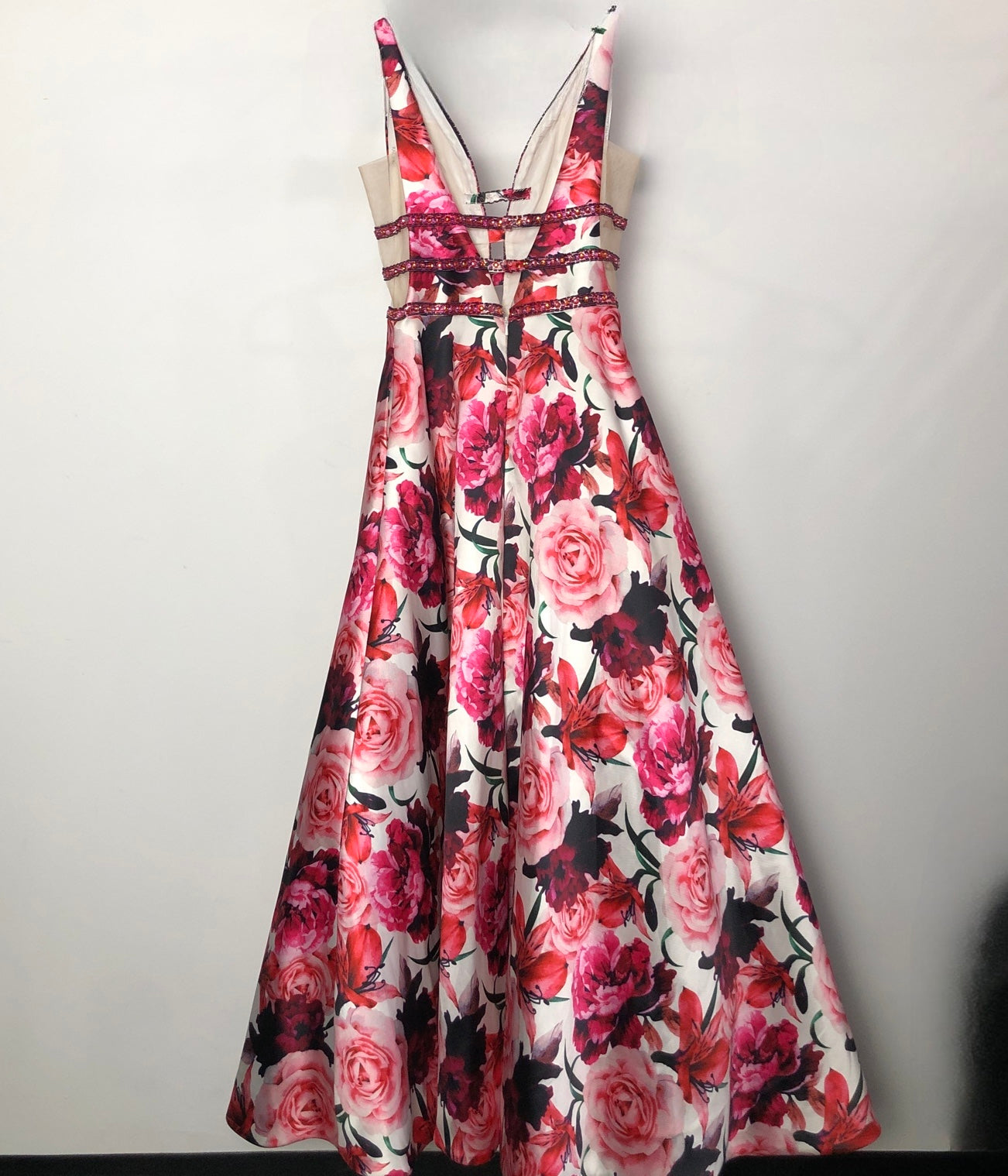 Rachell Allan - Pink Flower Dress (Size 4) image 4