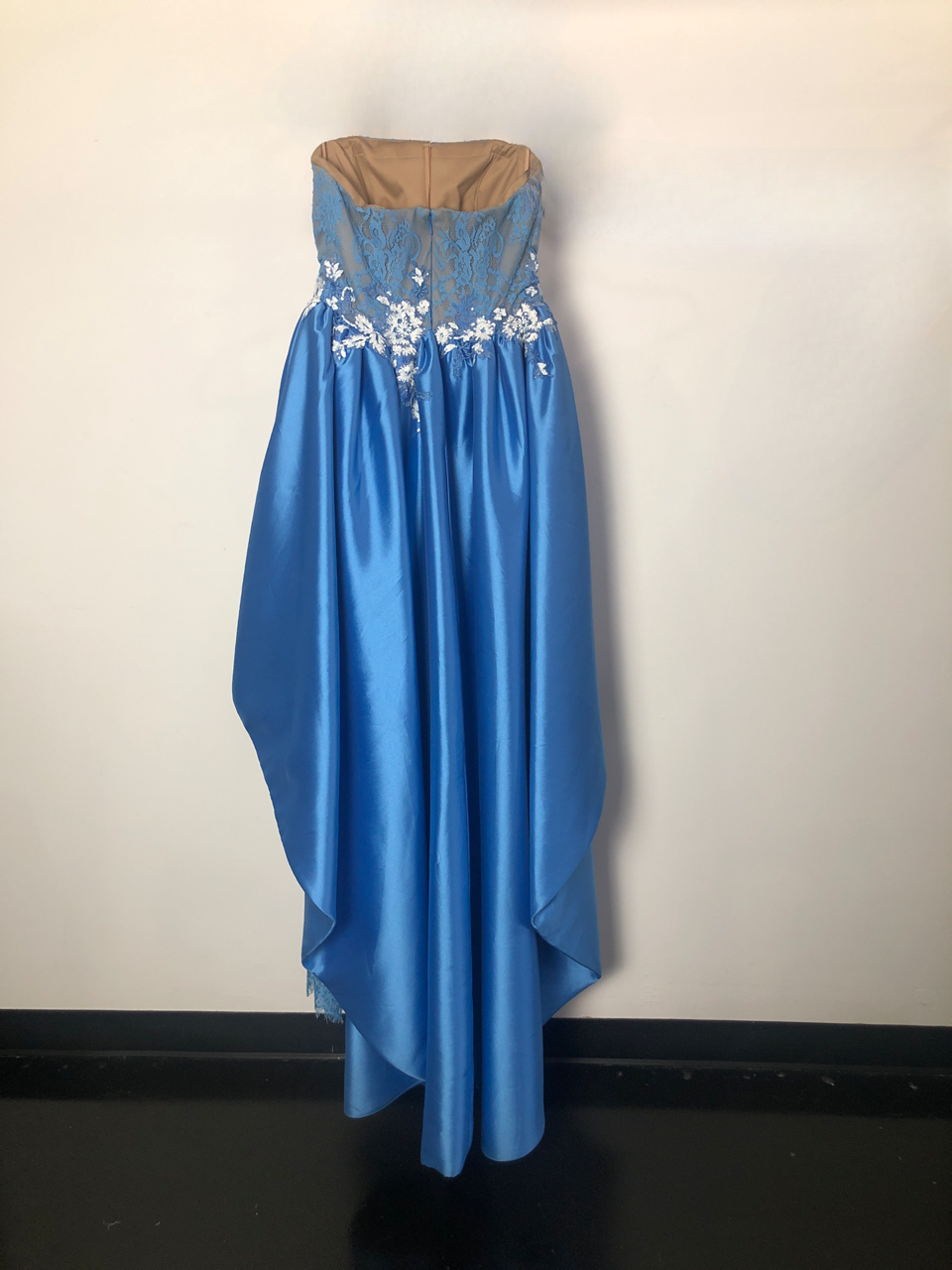 Sherri Hill - Light Blue/White (Size 14) image 2