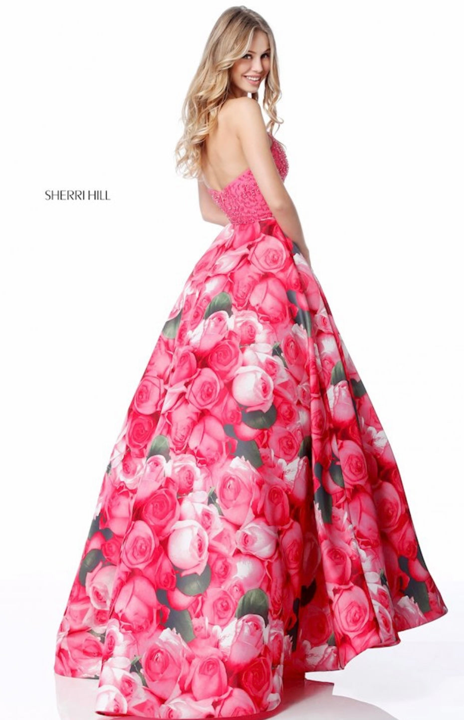 Sherri Hill #51794 Pink - (Size 6)