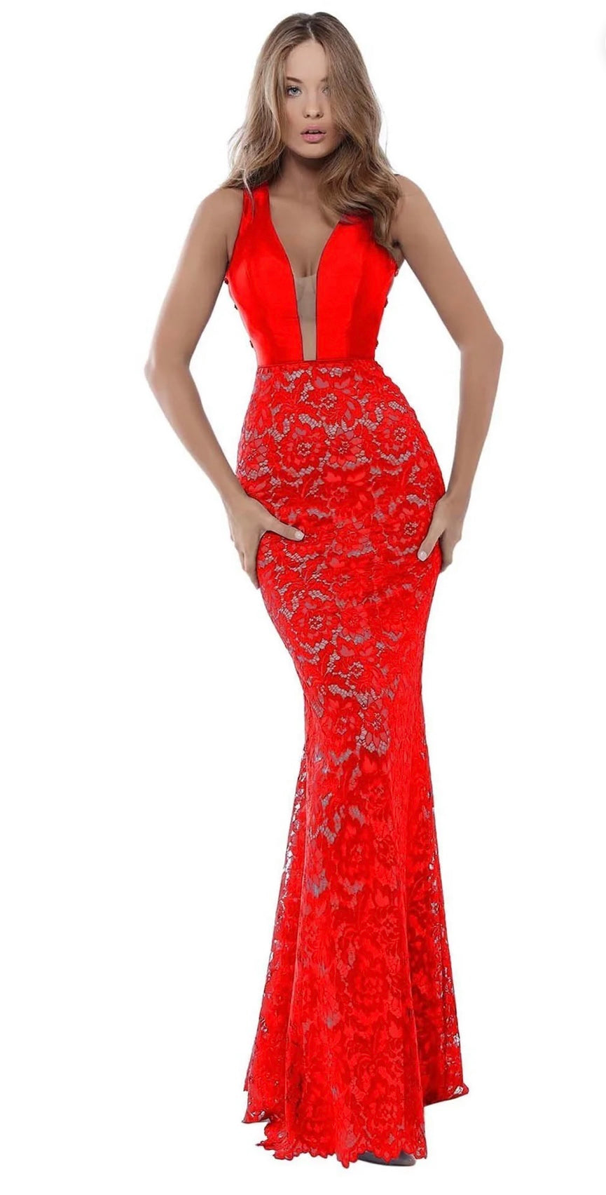 Tarik Ediz #50430 - Red (Size 4)