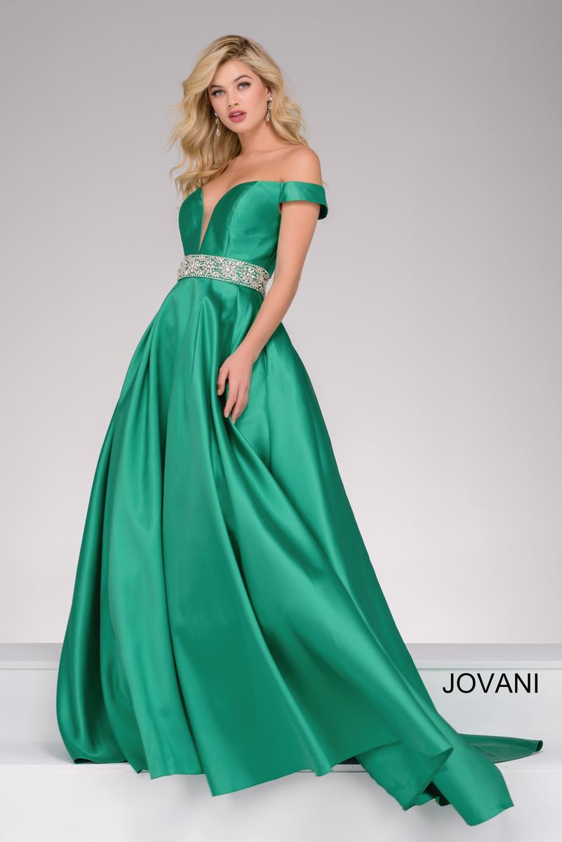 Jovani #48783 - Green (Size 10)