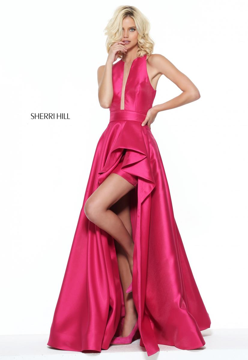 Sherri Hill 50895 - Red (Size 8)