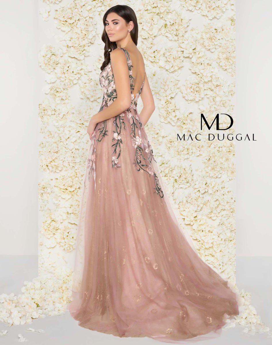 Mac Duggal Couture 77283D - Blush (Size 14)